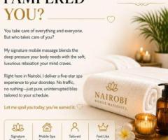 Royal Full Body Massage +254718659310