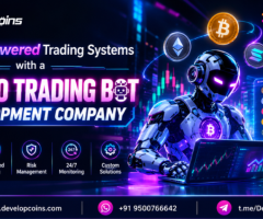 Build AI-Powered Trading Systems with a Crypto Trading Bot Development Company